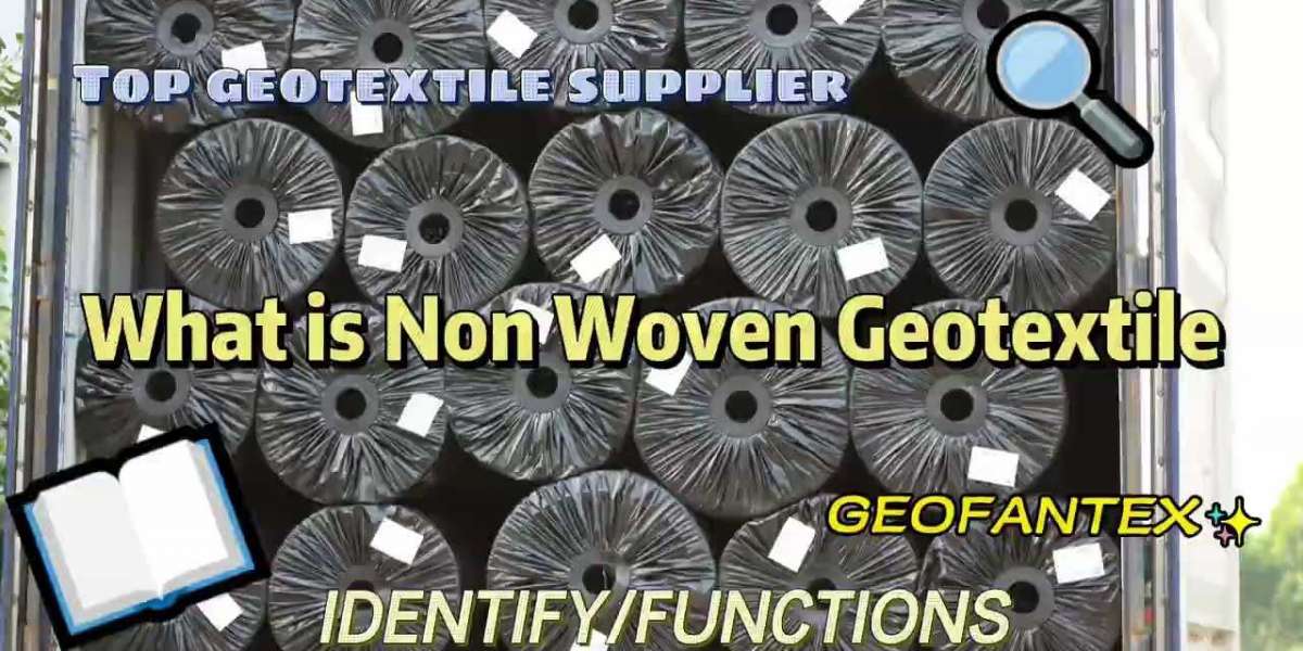 The structure of the fibers is what differentiates a geotextile made of woven fibers from one made of