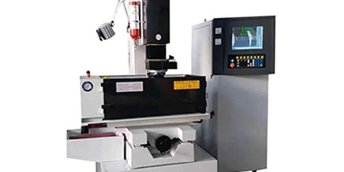 What are the main components of EDM machines