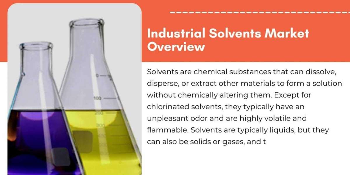 Industrial Solvents Market Estimated Forecast to 2028