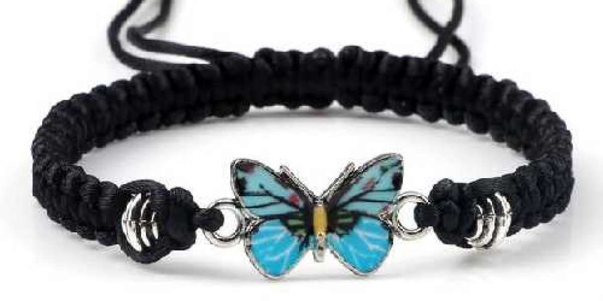 Luxury Set Sweet Shining Butterfly Women Couple Bracelets