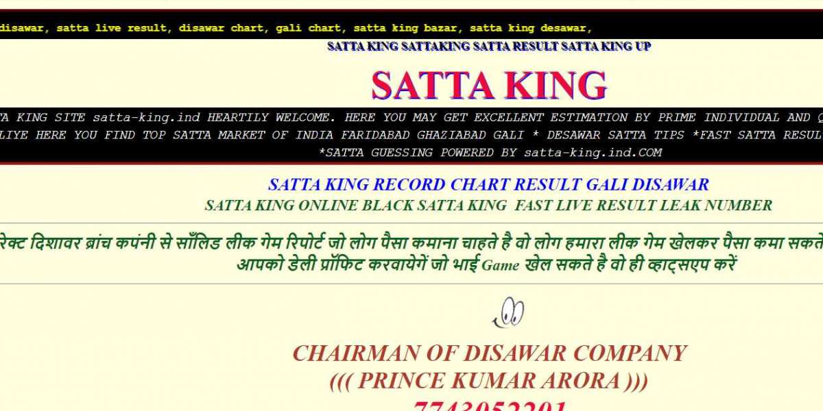 Satta King 786 and Its Role in Satta Chart Predictions