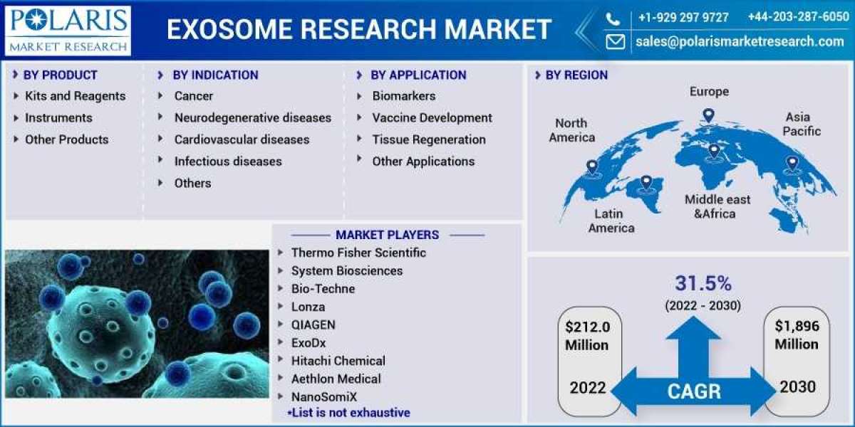 Exosome Research Market is Set to grow at healthy CAGR from 2023 to 2032