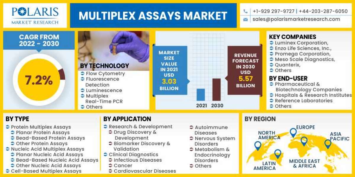 Multiplex Assays Market 2023- Size, Share, Trends, Industry Latest News,  Analysis 2032