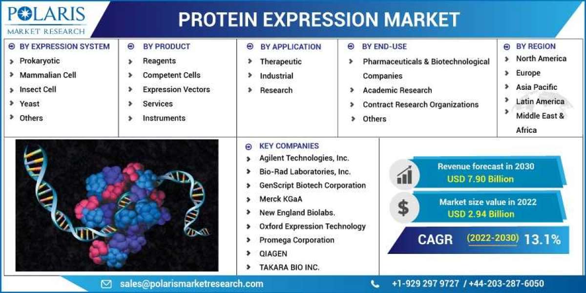 Protein Expression Market: A Study of the Leading Regions and Players in Industry Forecast till 2023-2032