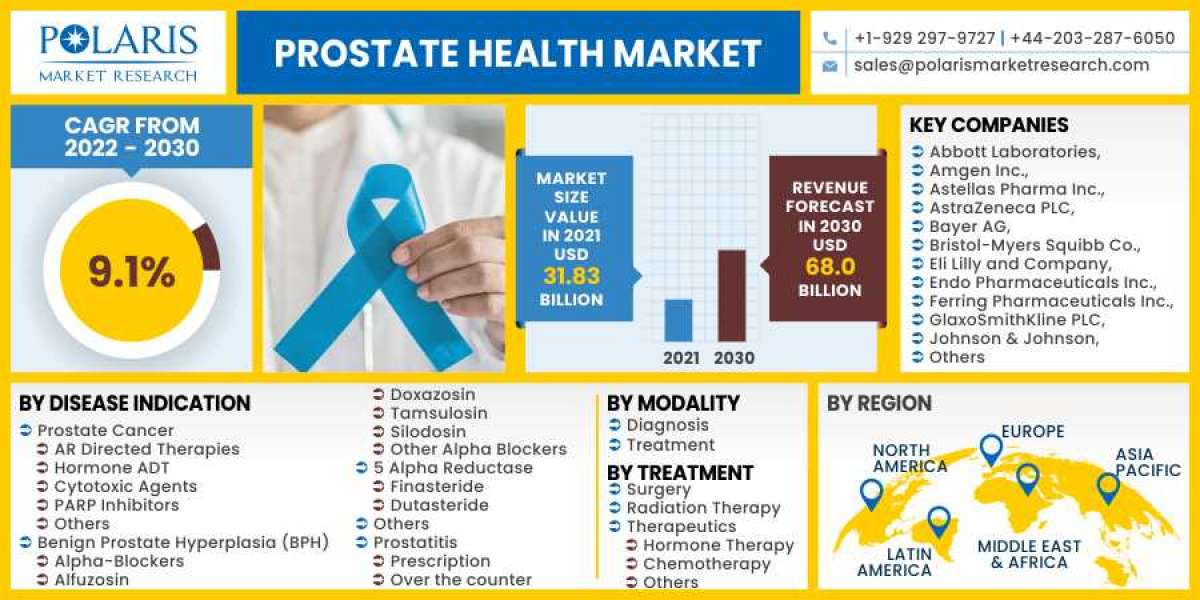 Prostate Health Market Overview - Forecast Market Size, Top Segments And Largest Region 2023-2032