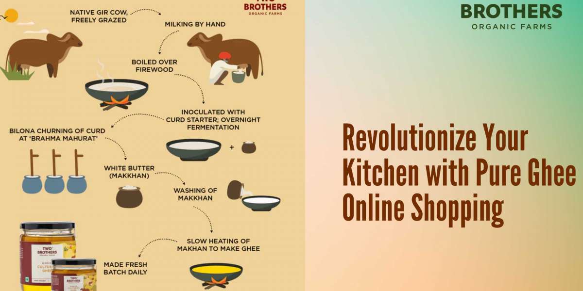 Revolutionize Your Kitchen: Why Pure Ghee Online is a Game-Changer