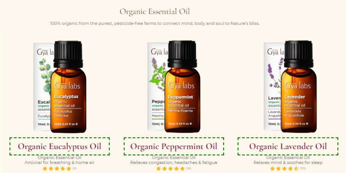 The Allure of Organic Essential Oils: Unveiling GyaLabs' Organic Collection