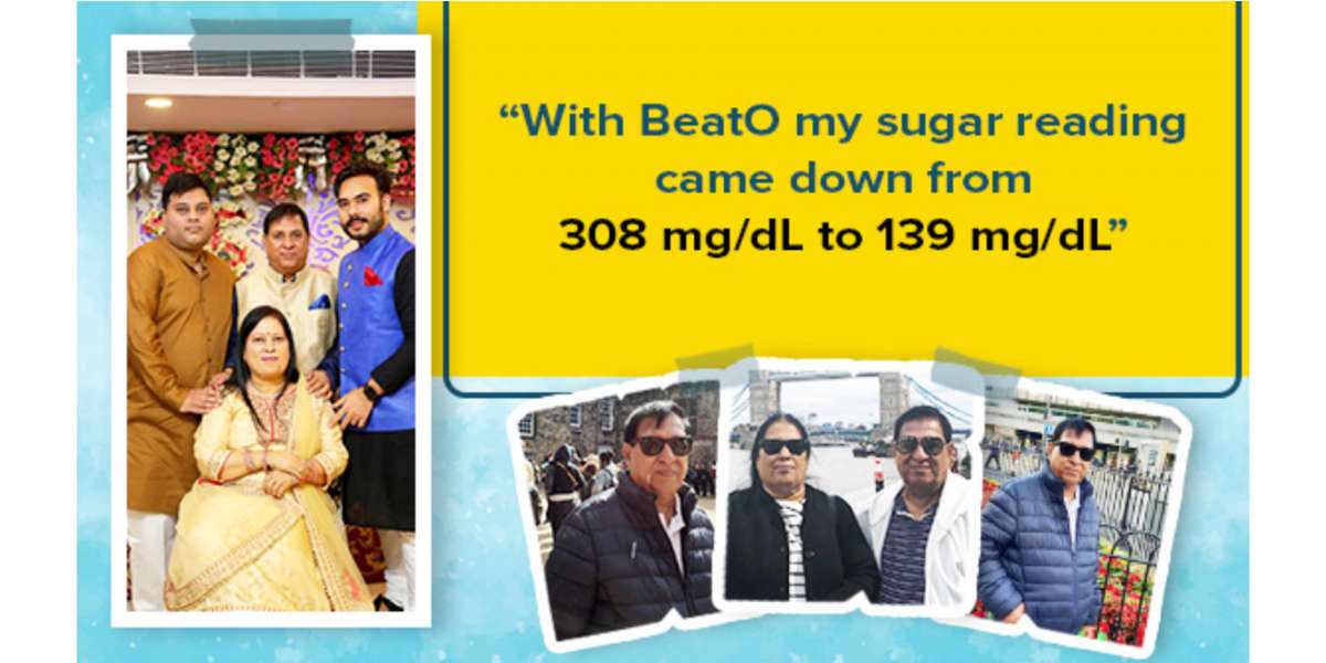 "Conquering Diabetes: Lalit Kumar Mukhija's Remarkable Journey from 308 mg/dL to 139 mg/dL"