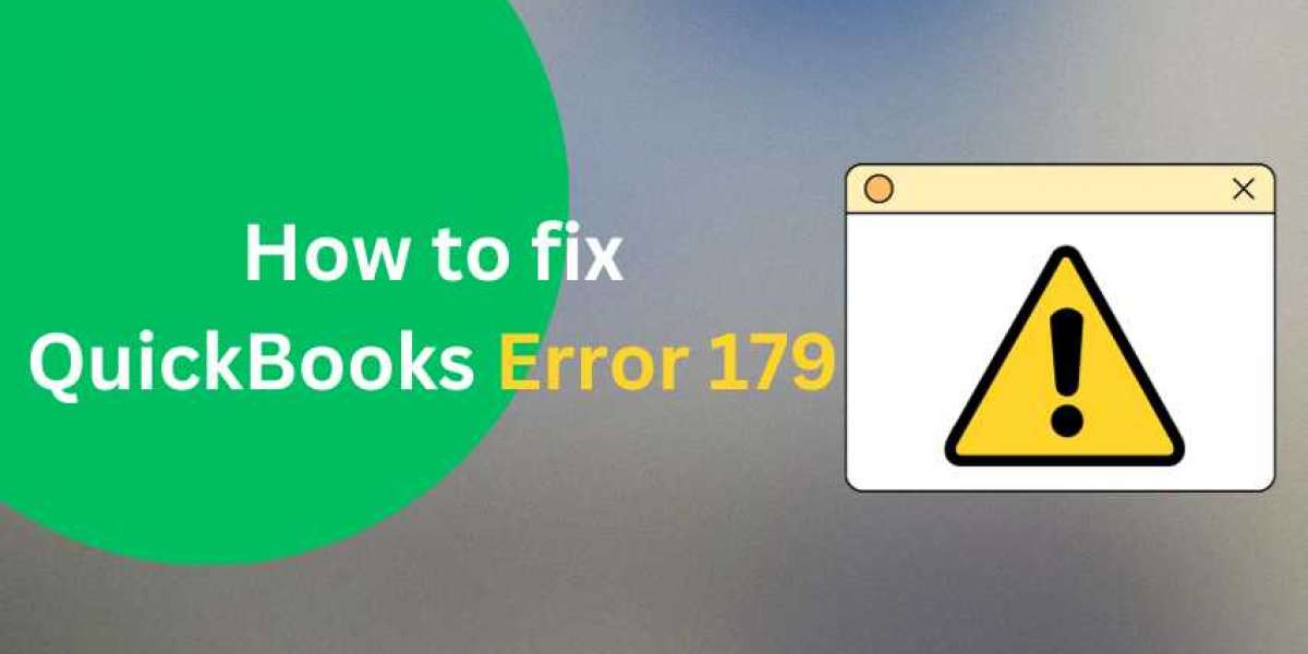 How to fix QuickBooks Error 179