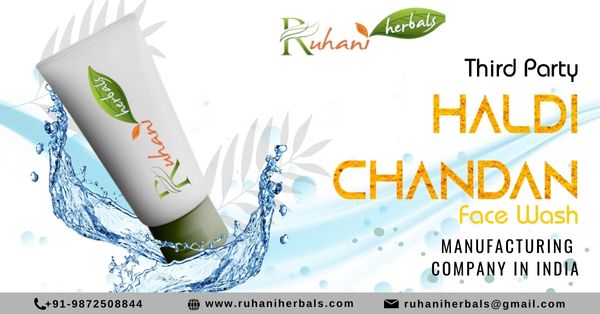 Top Third Party Haldi Chandan Face Wash Manufacturing in India