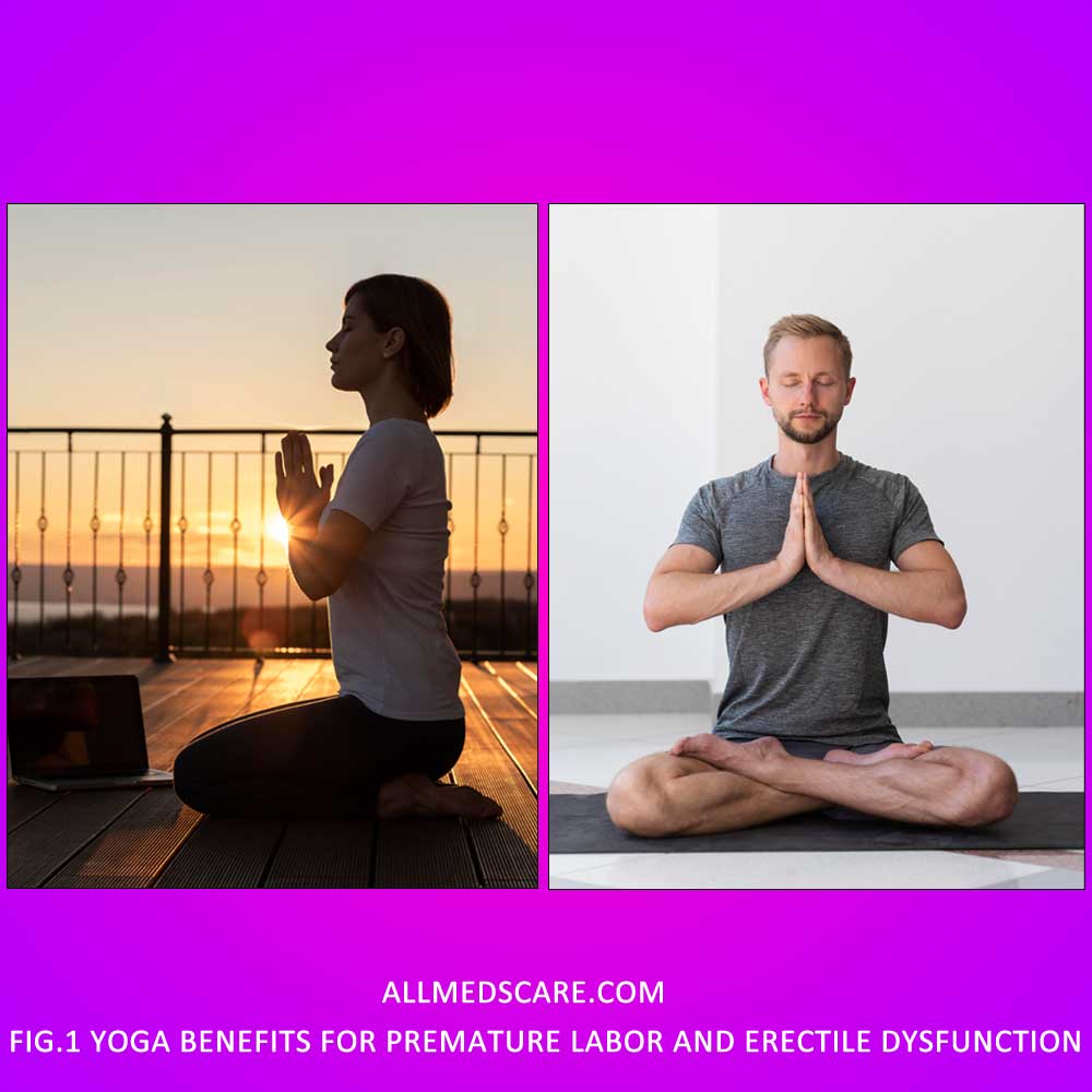 Yoga benefits in Pregnancy & Erectile Dysfunction- Allmedscare