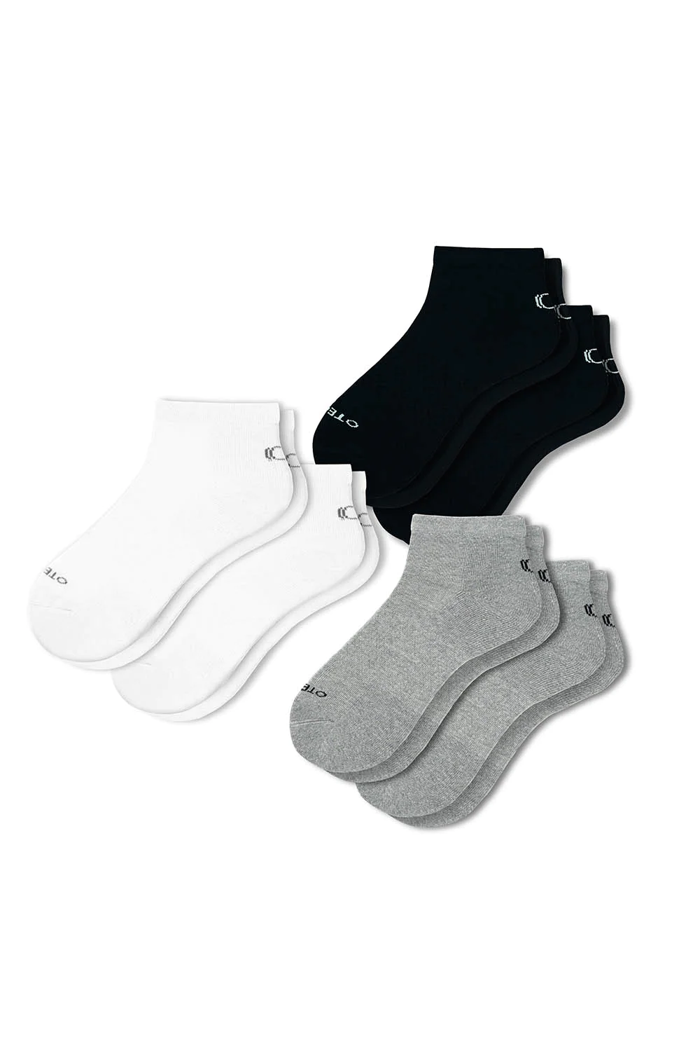 Basic Quarter Socks Pack of 6 - Otecka