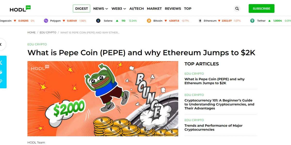 Unraveling the Phenomenon: Pepe Coin (PEPE) and the Ethereum Surge to $2K