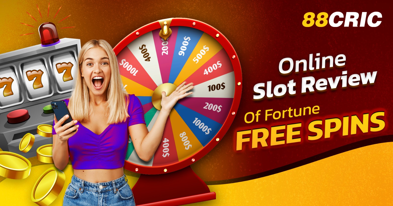 Online Slot Review Of Fortune Free Spins - 88cric