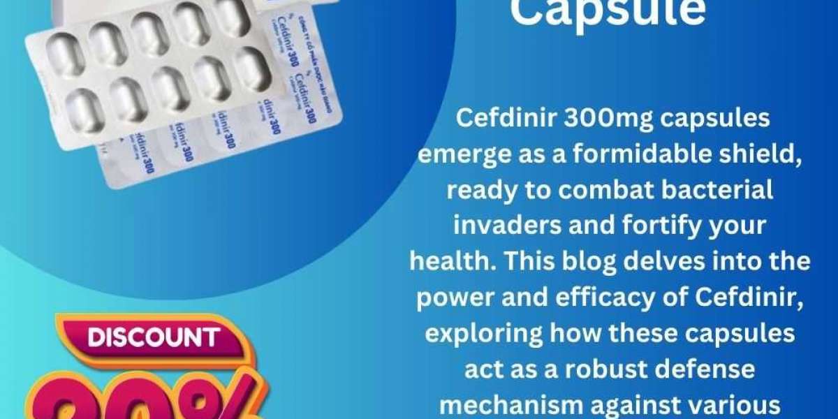 Cefdinir 300 mg Capsules | Your Key to Fighting Infections