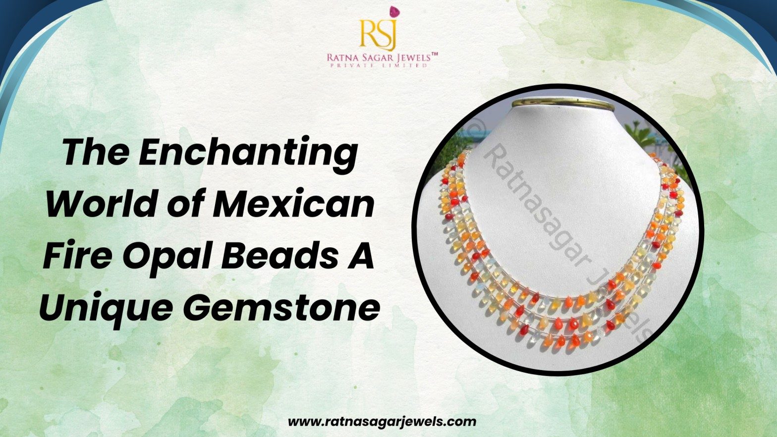 The Enchanting World of Mexican Fire Opal Beads: A Unique Gemstone