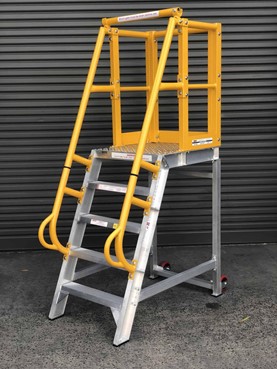 Aluminium Work Platform Ladders | Platform Ladders Australia