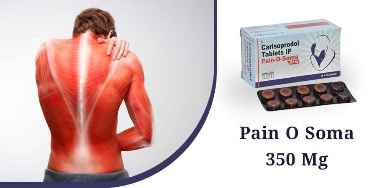Why Pain O Soma 350 should be taken with water?