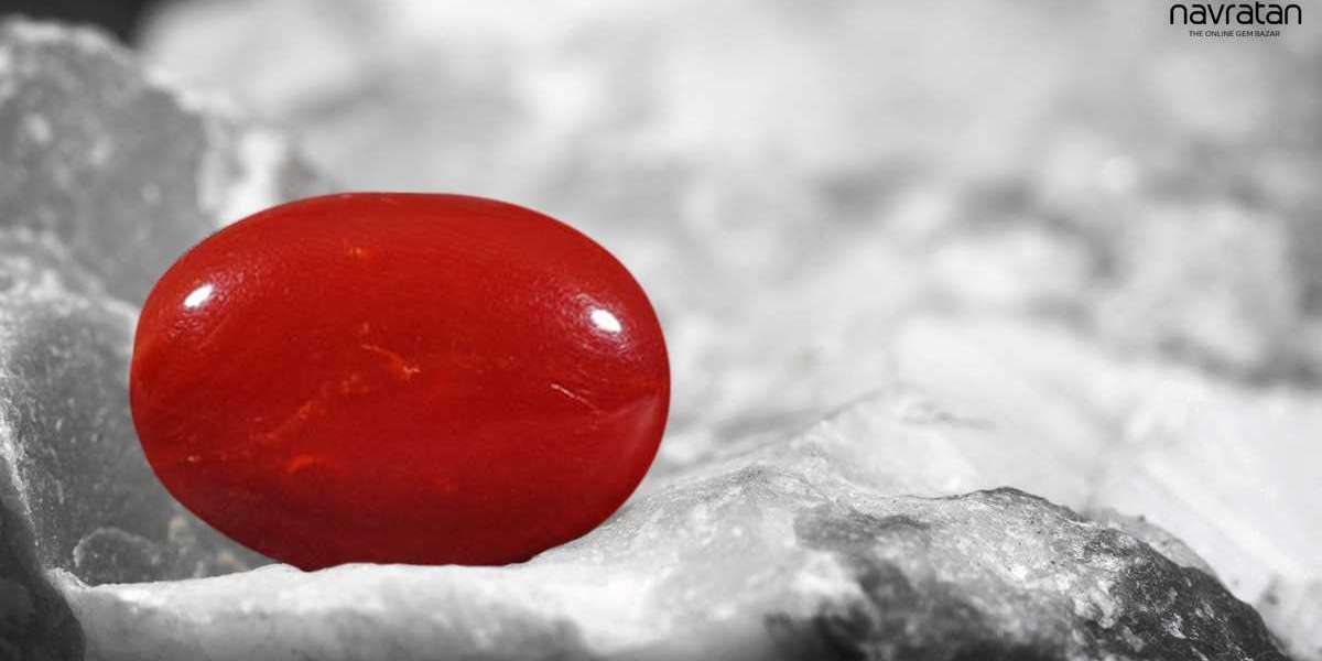 Revealing the Richness and Vibrance of a 4-Carat Red Coral: A Study in Red Tone
