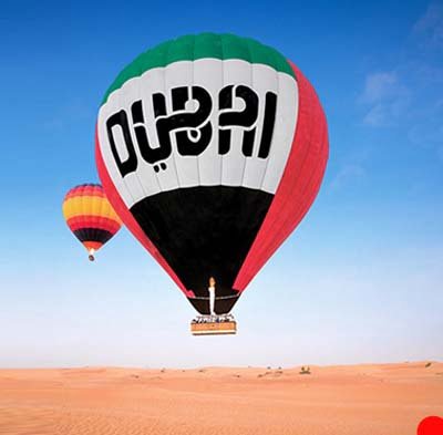 Hot Air Balloon Ride in Dubai with Breakfast & Transfer