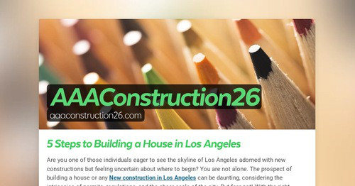 AAAConstruction26 | Smore Newsletters