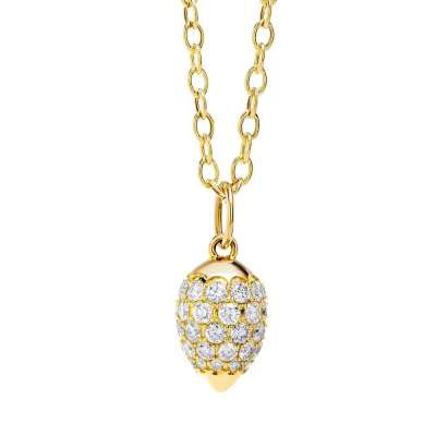 Syna 18K Yellow Gold Diamond Necklace & Pendants Profile Picture