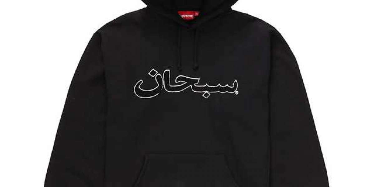 Elevate Your Style with the Supreme Arabic Hoodie