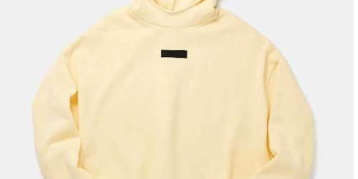 Unveiling the Ultimate Style Statement: The Yellow Essentials Hoodie