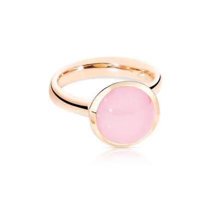 Tamara Comolli 18k Rose Gold and Chalcedony Stackable Bouton Ring Profile Picture