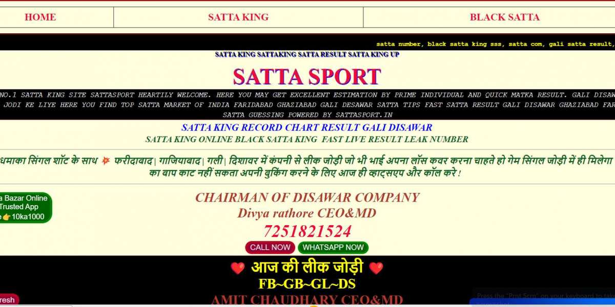 Unveiling the Enigma of Satta: A Deep Dive into Online Betting