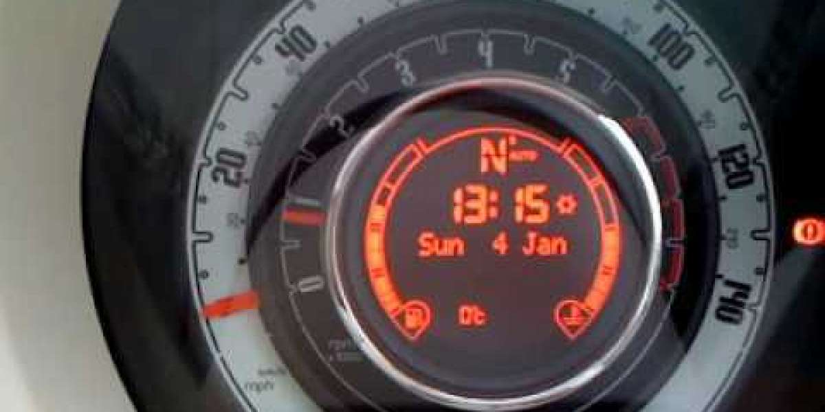 Understand your Fiat 500's flashing mileage
