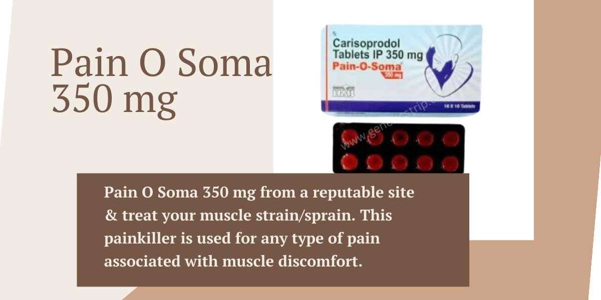 Pain O Soma 350mg: The Most Reliable Treatment for Muscle Spasms