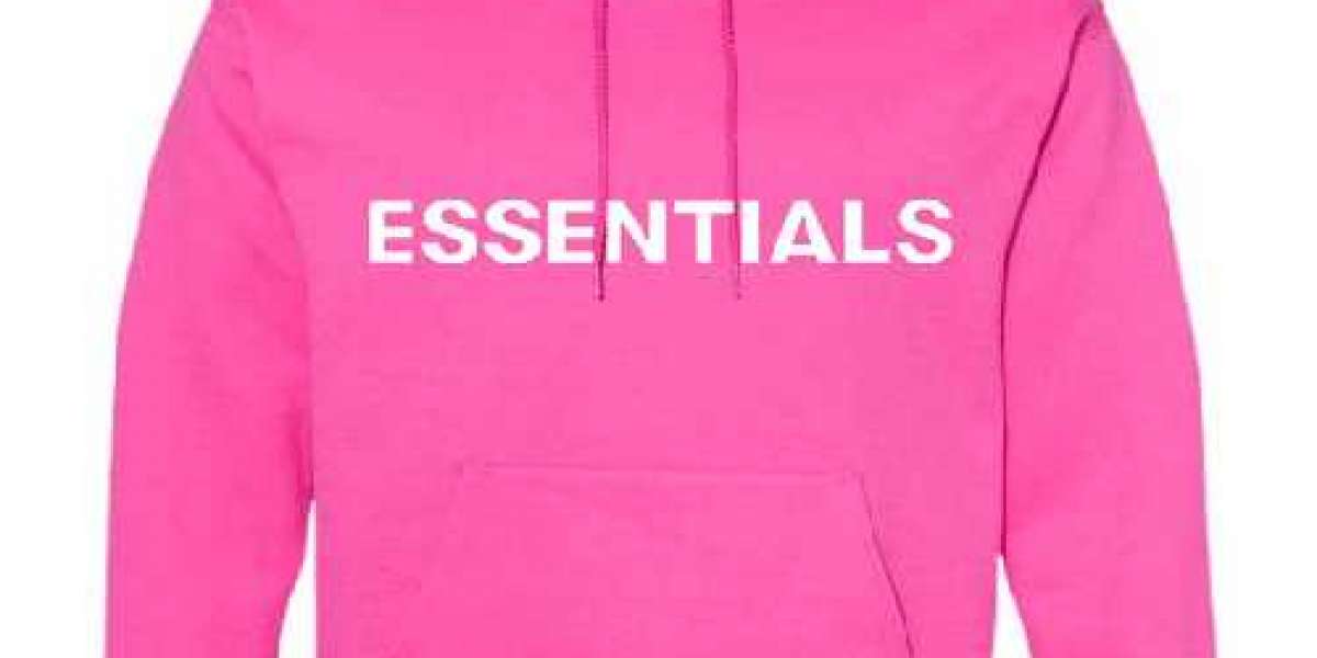 Unlock Your Style With Pink Essentials Hoodie