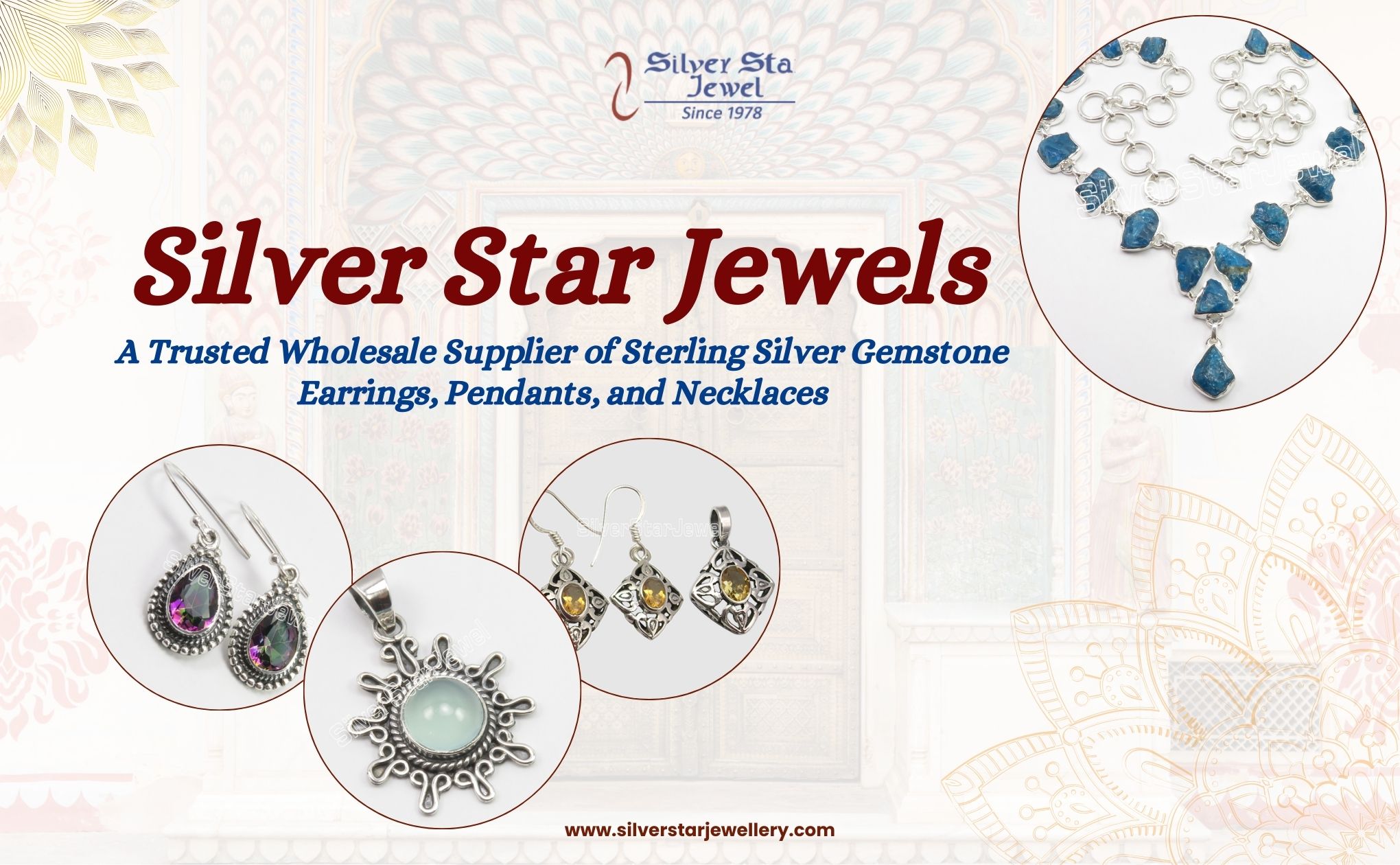 Silver Star Jewels: A Trusted Wholesale Supplier of Sterling Silver Gemstone Earrings, Pendants, and Necklaces