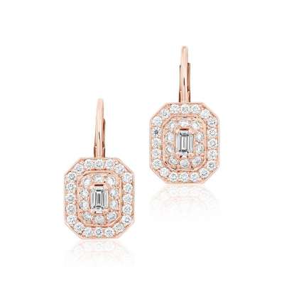 Penny Preville Rose Gold Diamond Earrings Profile Picture