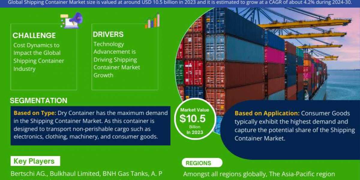 Shipping Container Market Trends, Business Expansion, Industry Segment Share, Forecast From 2024-2030