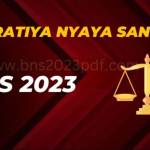 Bharatiya Nyaya Sanhita 2023 Pdf