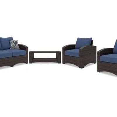 Windglow Outdoor Loveseat and 2 Chairs with Coffee Table Profile Picture