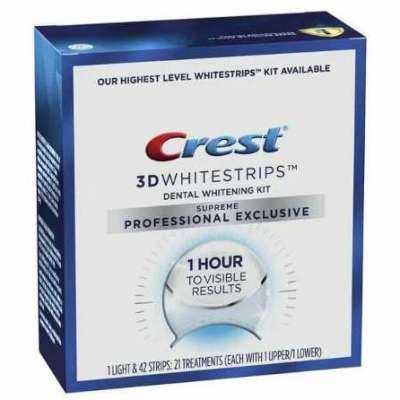 Crest 3D Supreme Whitening Strips Professional Exclusive Profile Picture