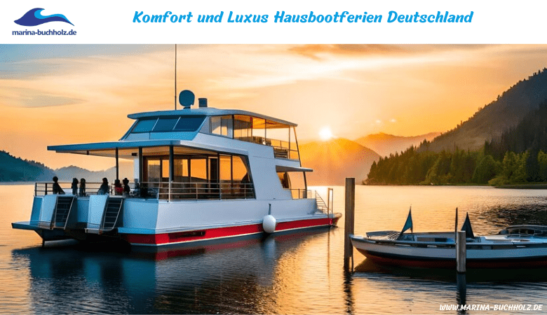 Komfort und Luxus Hausbootferien Deutschland - hausboot...